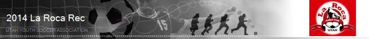 2014 La Roca Rec Spring Schedules banner